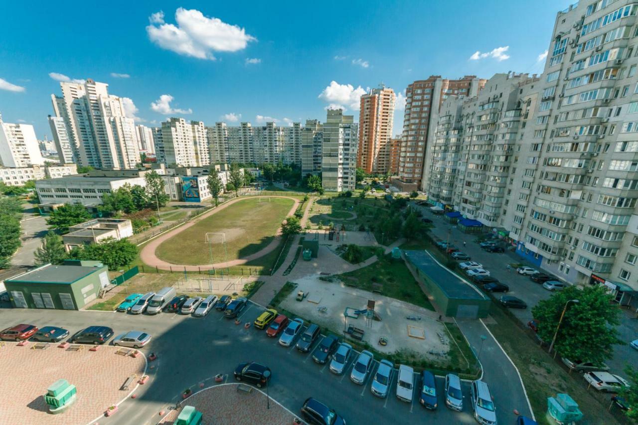 Люкс Апартаменты С 3 Комнатами Княжий Затон Kyiv Exterior photo